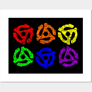 Rainbow 45 Adapters Posters and Art